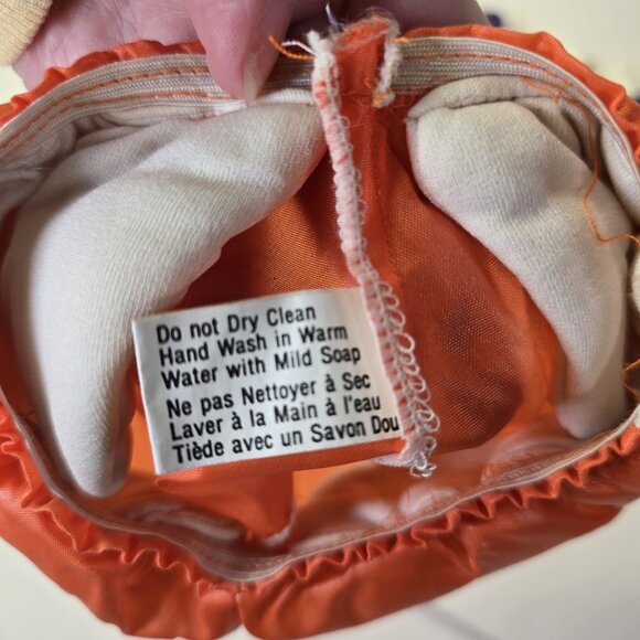 Vintage Cabbage Patch Clothes Football Uniform Jersey #9 Blue Orange 1980s CPK - Picture 9 of 10